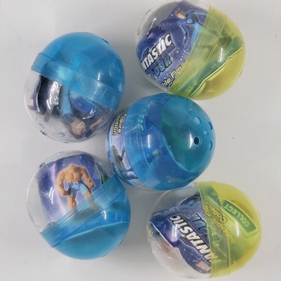 Marvel Comic Fantastic Four Buildable Figure Complete Set Collection Tomy 2005 - Picture 4 of 14